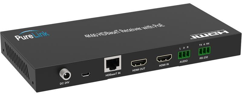 PureLink HCE III-P RX 4K60 HDBaseT Receiver w/PoE