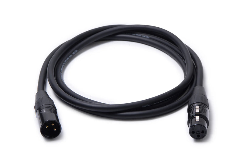 Digiflex HDMX3-3 DMX Cable 3 Pin XLRM to XLRF - 3'