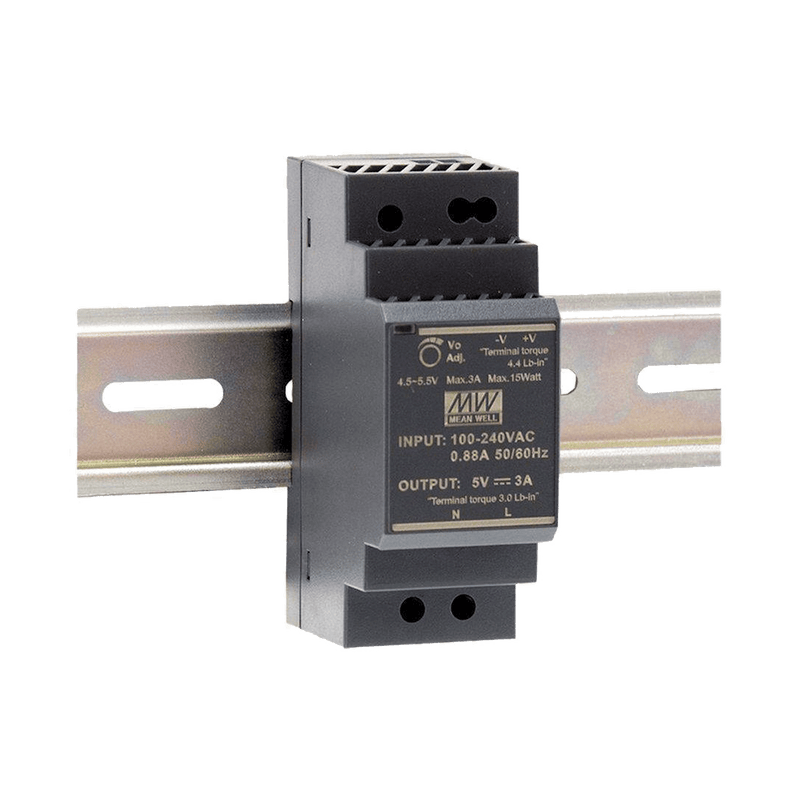 Audac HDR-30-24 AC-DC Ultra Slim DIN Rail Power Supply