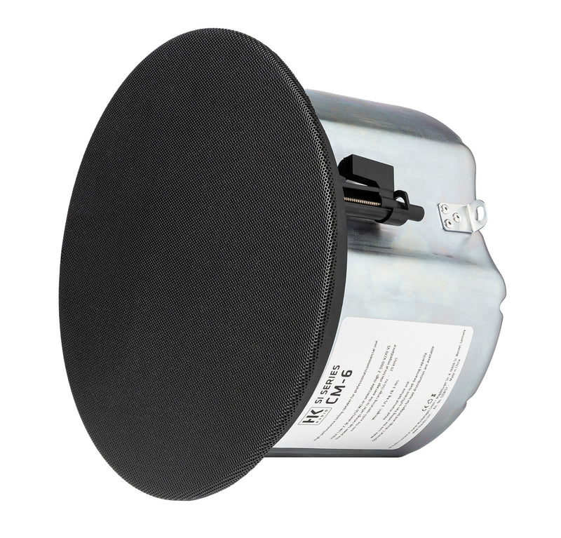 HK Audio CM-6 Ceiling Speaker Rear Chamber 70/100V 4 Taps 8 ohm - 6.5"