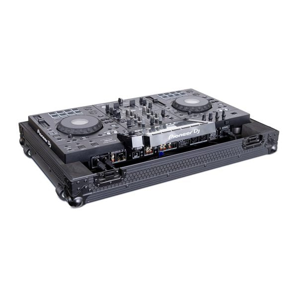 Clai de tête HL10019 Étui de vol à profil bas pour XDJ-RX3 avec roues (Black Black)