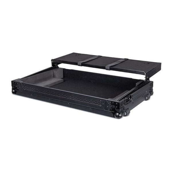 Headliner HL10021 Flight Case for DDJ-REV7 with Laptop Platform and Wheels (Pitch Black)