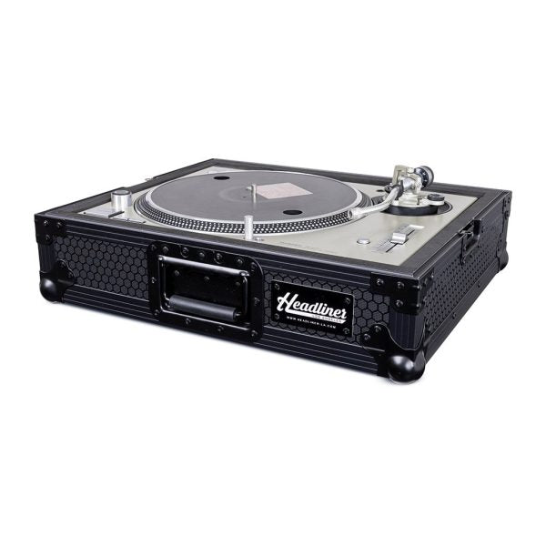 Headliner HL10205 Turntable Flight Case (Pitch Black)