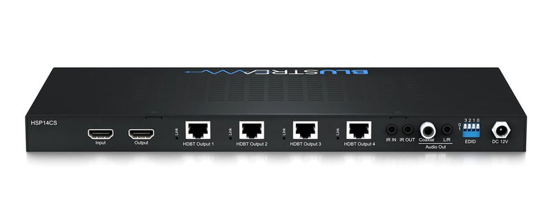 Blustream HSP14CS 1x4 4K HDMI/HDBT Splitter With Audio Breakout