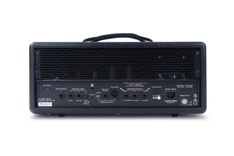 Blackstar HT 20RH MKIII Guitar Amplifier Head - 20W