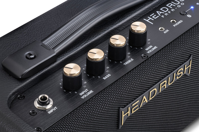 Headrush FRFR-GO 30W Full-Range Flat-Response Rechargeable Amp with Bluetooth®