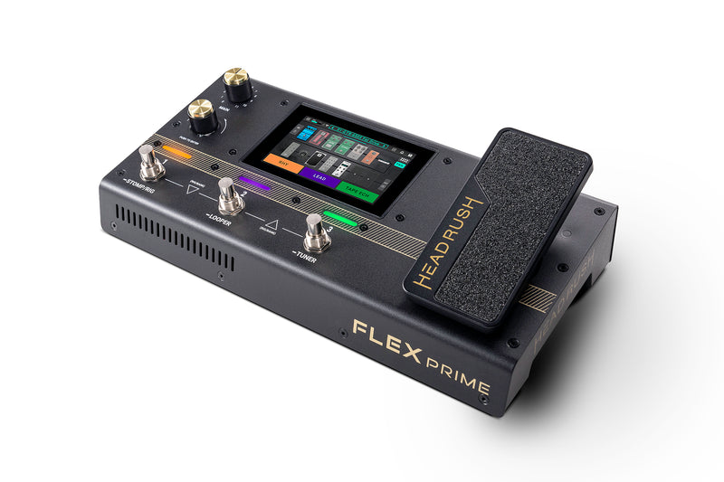 Headrush FLEX PRIME Compact Multi-FX/Amp Modeler with 4" Touch Screen and Wi-Fi/Bluetooth®