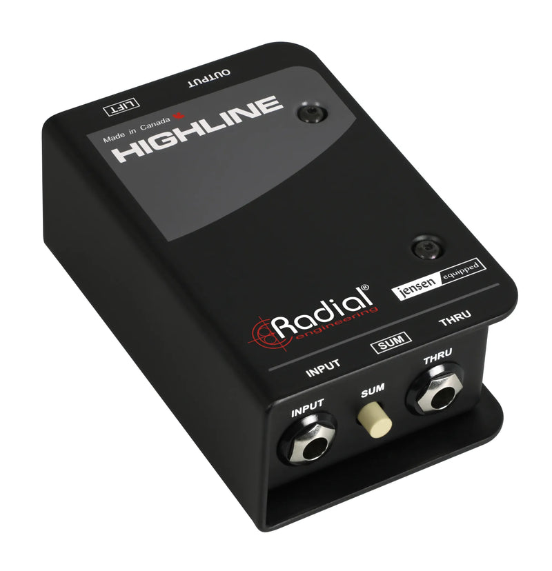 Radial Engineering HIGHLINE Passive Line Guitar Amp Isolator