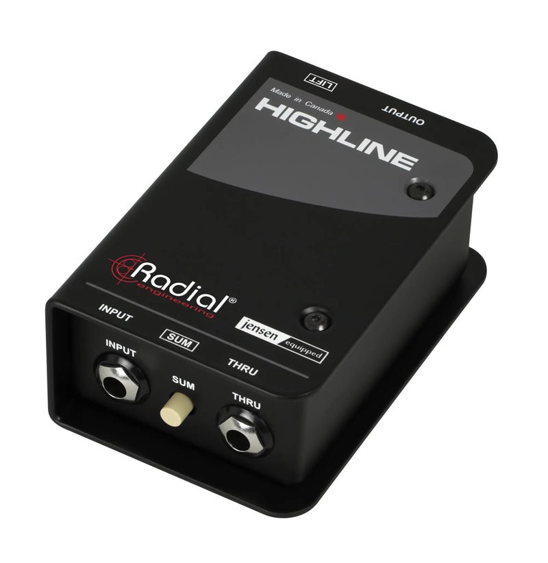 Radial Engineering HIGHLINE Passive Line Guitar Amp Isolator