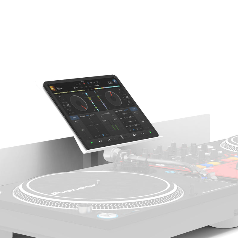 Prox xf-b3Tabletwh stand de montage de tablette universel pour la table DJ B3 (blanc)