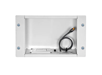 Peerless-AV IBA2AC In-Wall Accessory Box with 125V Duplex Power Receptacle