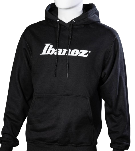 Ibanez IBZH01XL Ibanez Logo Pullover Hooded Sweatshirt - X Large (Black)