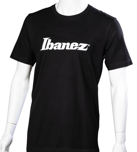 Ibanez ibzt01l Ibanez Logo Logo Shirt à manches courtes - Grand (noir)