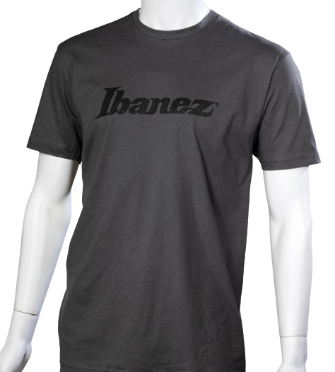 Ibanez IBZT02XL Ibanez Logo Short-Sleeve Shirt - X Large (Heavy Metal Gray)