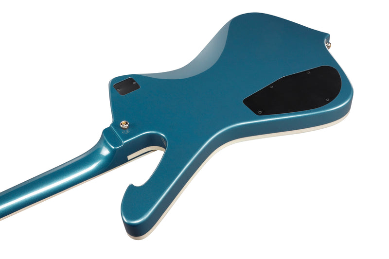 Ibanez IC420ABM Iceman Guitare électrique (Bleu antique métallisé)