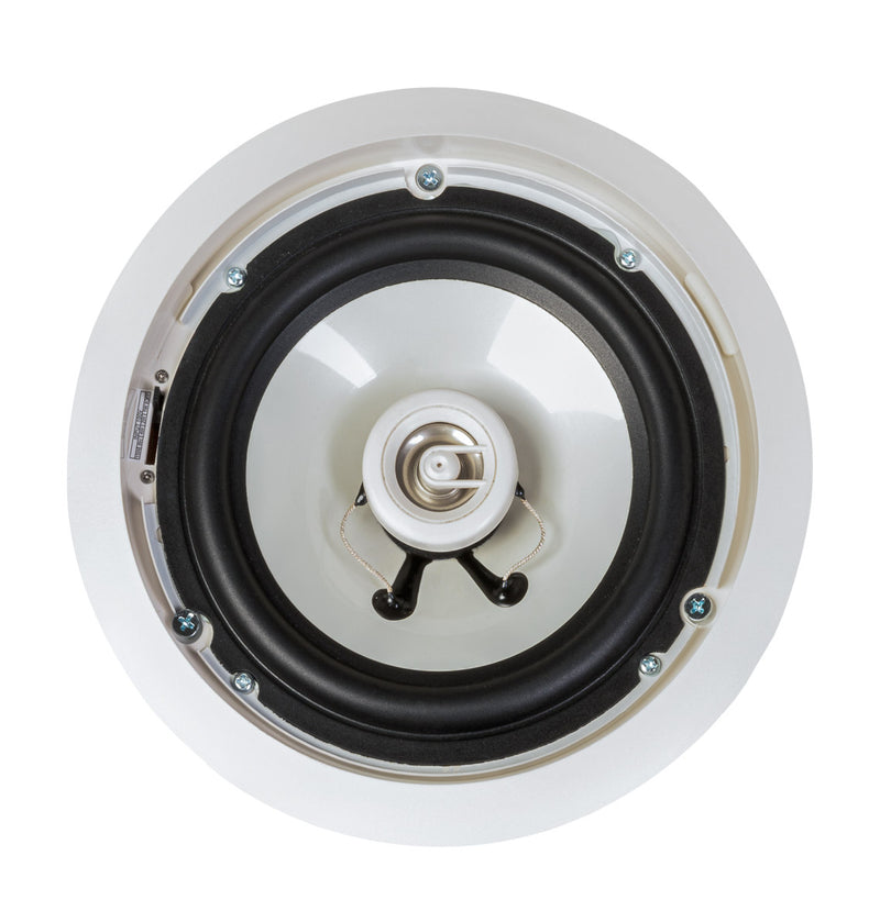 HK Audio il 60-CT en haut-parleur de plafond sans chambre arrière 100V 8 ohm (blanc) - 6,5 "