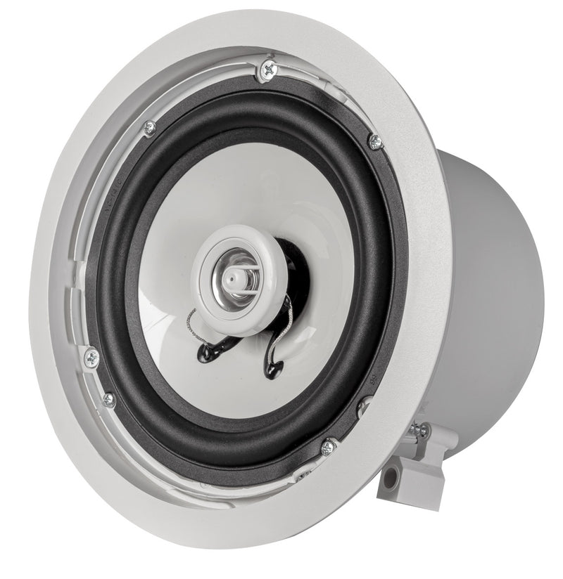 HK Audio IL 60-CTC Ceiling Speaker Rear Chamber 100V 5 Taps 8 ohm (White) - 6.5"