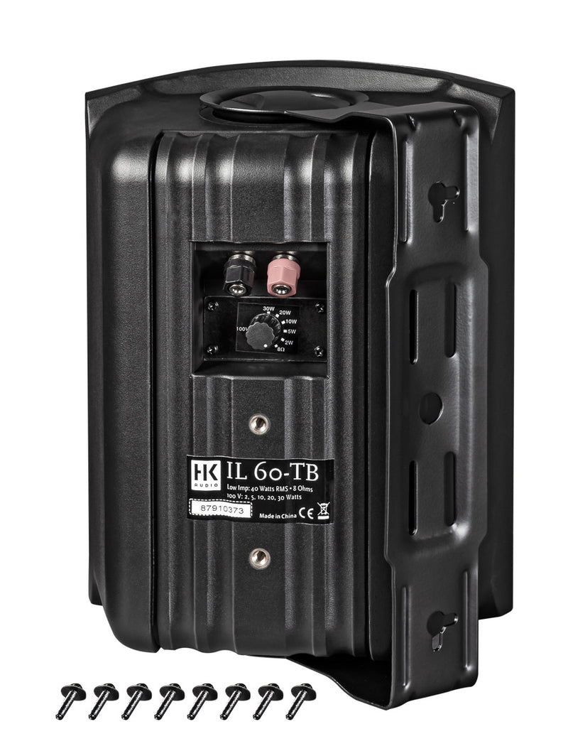 HK Audio il 60-tb haut-parleur compact Installer 100V 5 Taps 8 ohm (noir) - 6,5 "