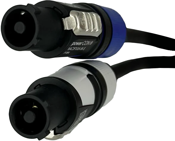 Digiflex PPP-1403-75 Extension 14/3 Powercon Gris-M vers Powercon Bleu-M - 75'