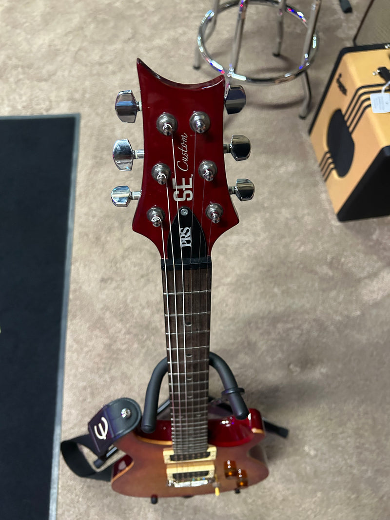 PRS SE Custom 22 Stoptail Guitare électrique (Cherry Sunburst) (utilisé)