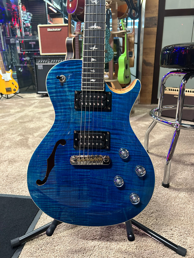 PRS SE ZACH Myers Signature Electric Guitar (Myers Blue) (Utilisé)