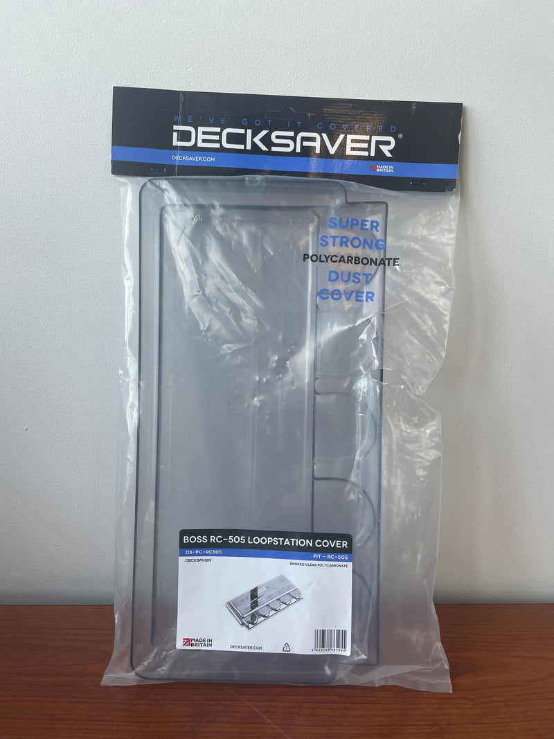 Decksaver DS-PC-RC505 Boss RC-505 Loopstation Cover (Smoked/Clear) (DEMO)