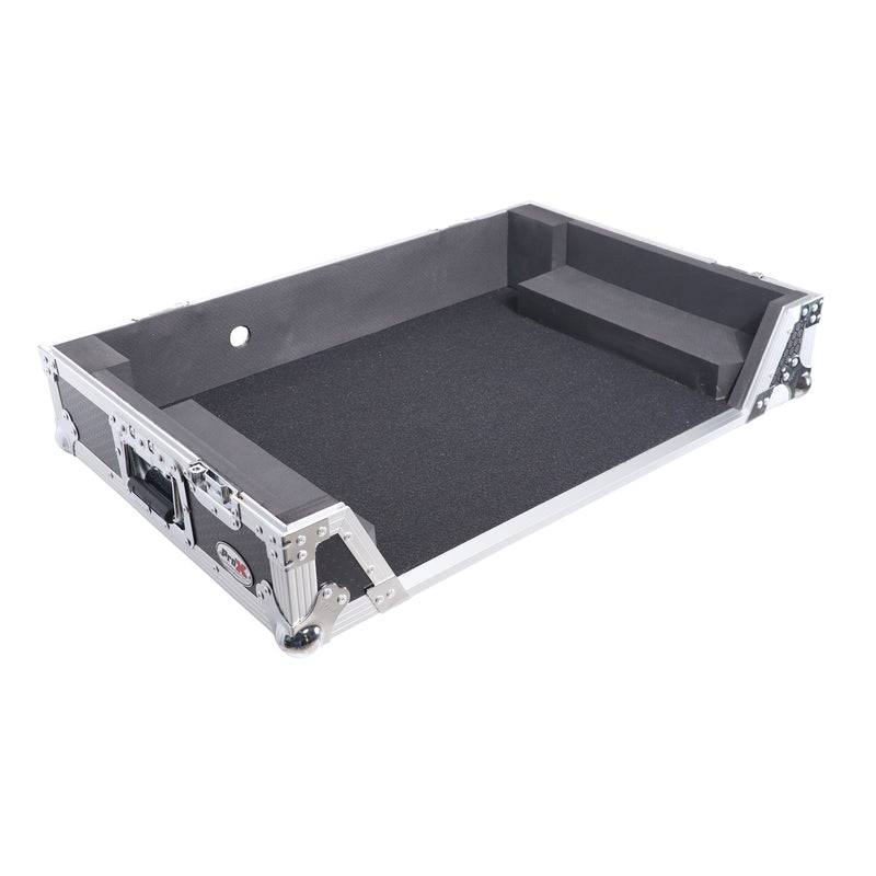 ProX XS-XDJRX3W ATA Flight Case pour contrôleur DJ Pioneer XDJ-RX3 avec espace rack 1U et roues