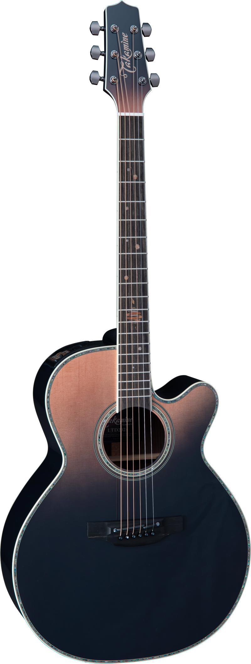 Takamine LTD2024 Acoustic Guitar (Penumbra Blue)