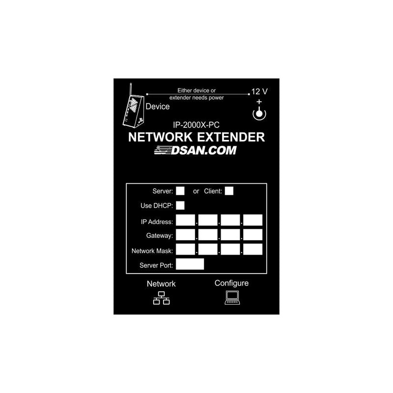 Extension de réseau Dsan IP-2000X-PC