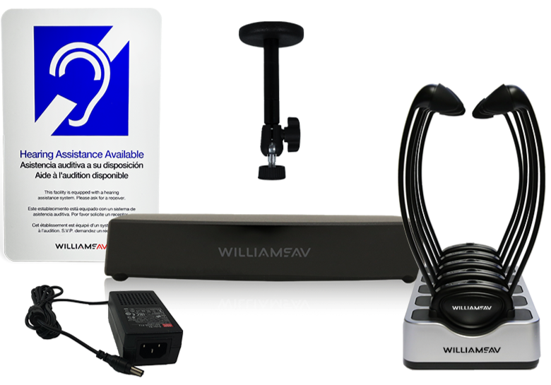 Williams AV IR SYS33 SoundPlus® T3 Infrared System with Stethoset Receivers