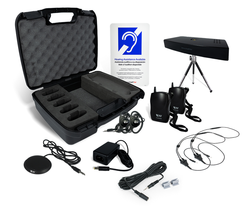 Williams AV IR SYS31 SoundPlus® T3 Portable Infrared Courtroom System