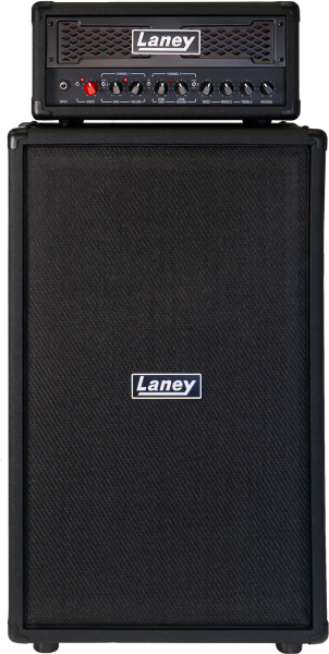 Laney IRF-DUALRIG212 Ironheart Foundry Dualrig 65-watt Amplifier Head and 2 x 12-inch Cab