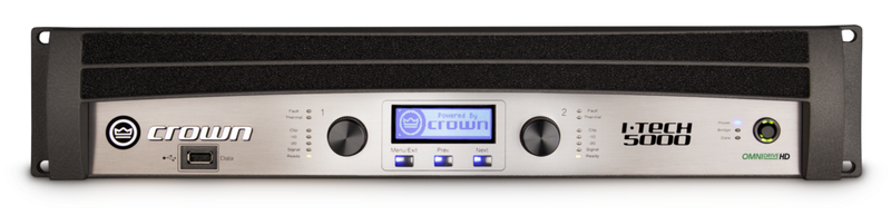 Crown IT5000HD Two-channel 2500W @ 4Ω Power Amplifier