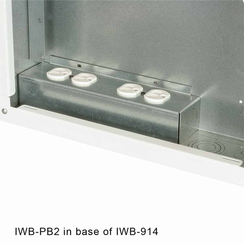 Lowell IWB-PB2 Power Bracket for In Wall Box