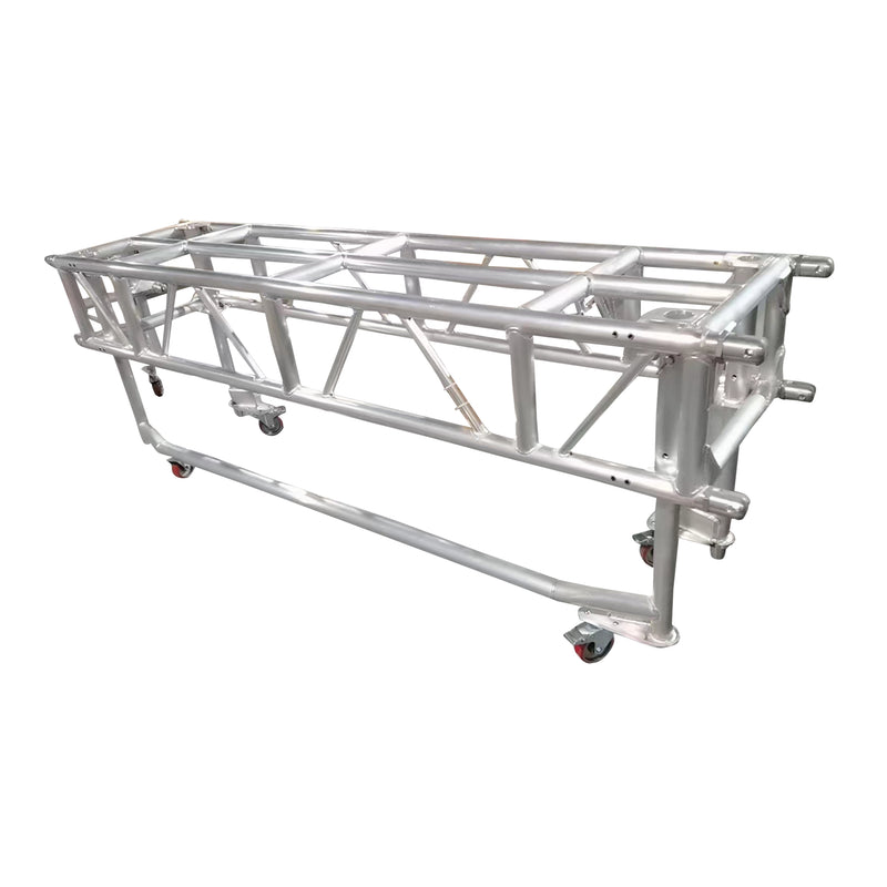 ProX XT-PreRig10ft Pre-Rig Rectangular Truss Segment with Removable Rolling Base System - 10 ft