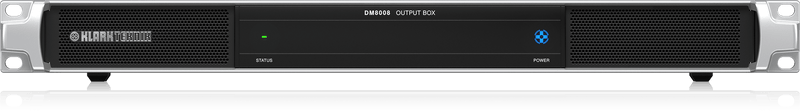 Klark Teknik DM8008 8-Channel Output Box with ULTRANET Connectivity (1 RU)
