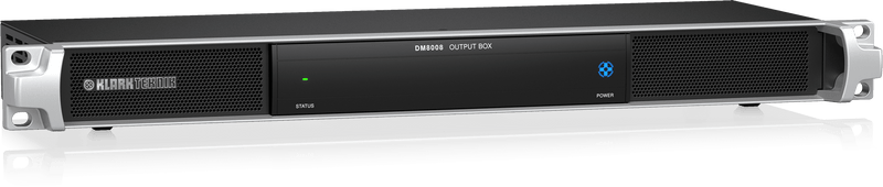 Klark Teknik DM8008 8-Channel Output Box with ULTRANET Connectivity (1 RU)