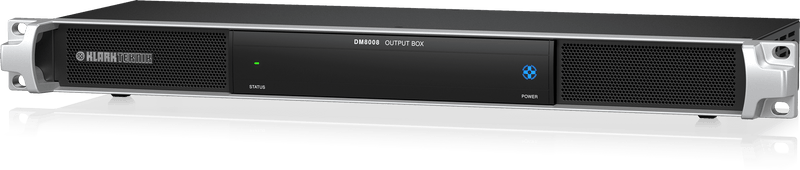 Klark Teknik DM8008 8-Channel Output Box with ULTRANET Connectivity (1 RU)