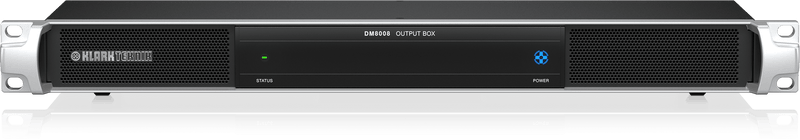 Klark Teknik DM8008 8-Channel Output Box with ULTRANET Connectivity (1 RU)