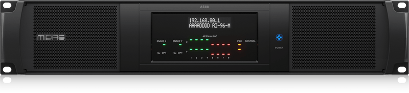 Midas AS88 Dual HyperMAC To 8 Port Dual Redundant AES50 Converter