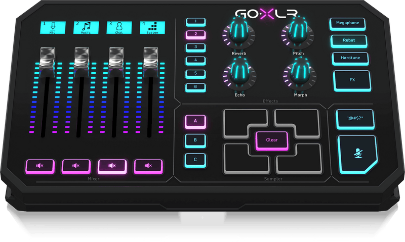 TC-Helicon GOXLR 4-Channel USB Streaming Mixer (DEMO)