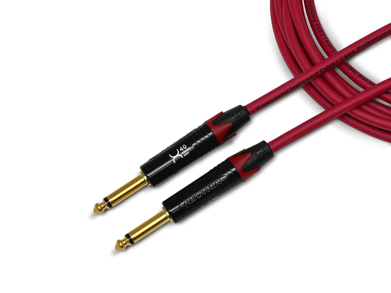 Digiflex NPP40 Limited Edition Ruby Anniversary Series 1/4" Microphones Cables - 10ft