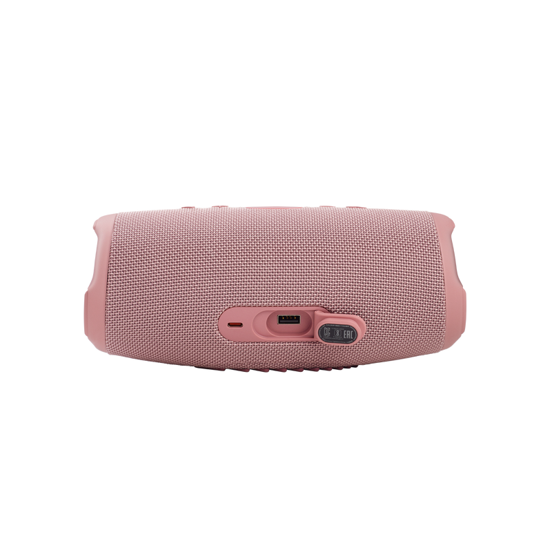 JBL CHARGE 5 Portable Waterproof Speaker With Powerbank (Pink)