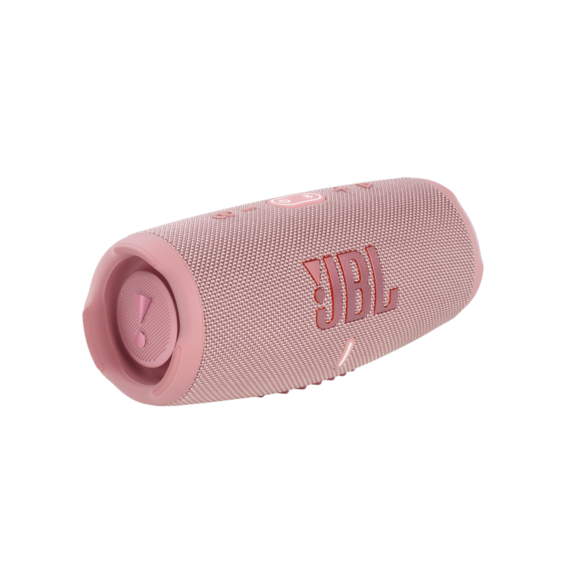 JBL CHARGE 5 Portable Waterproof Speaker With Powerbank (Pink)