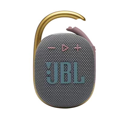 JBL CLIP 4 Portable Bluetooth Speaker - Gray