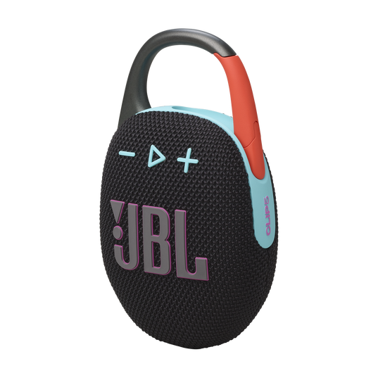 JBL CLIP 5 Ultra-Portable Bluetooth Speaker (Black/Orange)