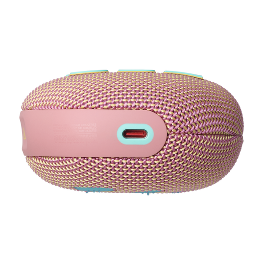 Clip JBL 5 haut-parleur Bluetooth ultra-portable (rose)