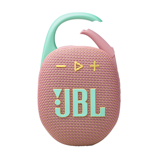 Clip JBL 5 haut-parleur Bluetooth ultra-portable (rose)