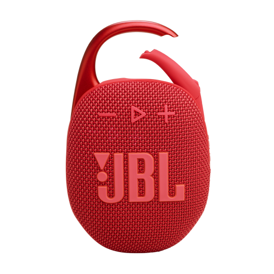 Clip JBL 5 haut-parleur Bluetooth ultra-portable (rouge)