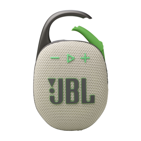 JBL CLIP 5 Ultra-Portable Bluetooth Speaker (Sand)